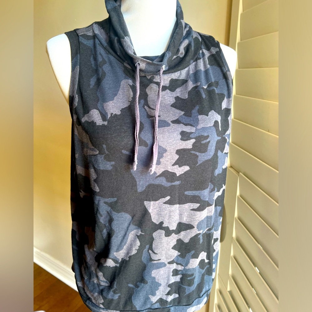 PrAna athletic drawstring neck tank